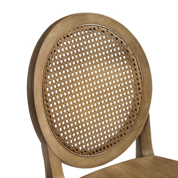 Driftwood Cane Katia Counter Stools, Set of 2