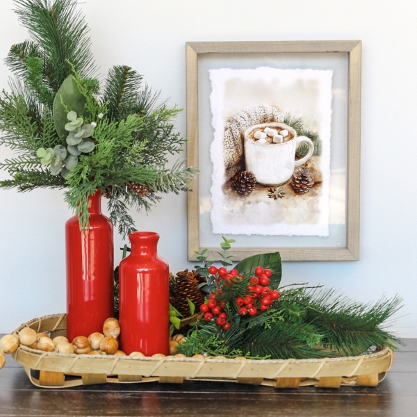Christmas Cocoa Framed Art Print