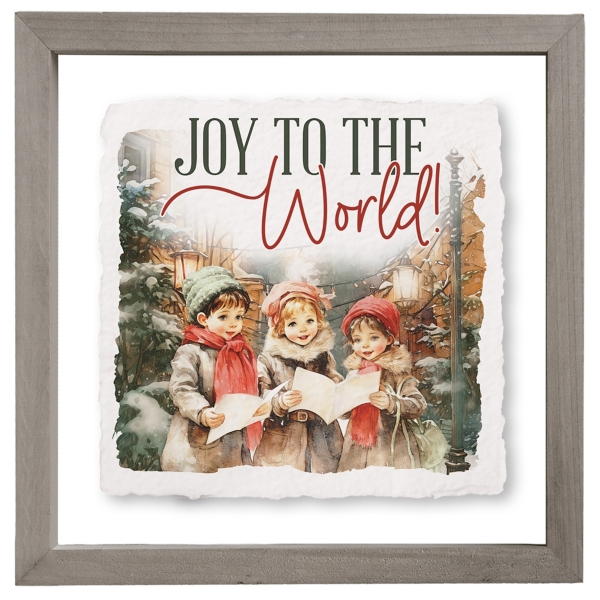 Joy to the World Framed Art Print