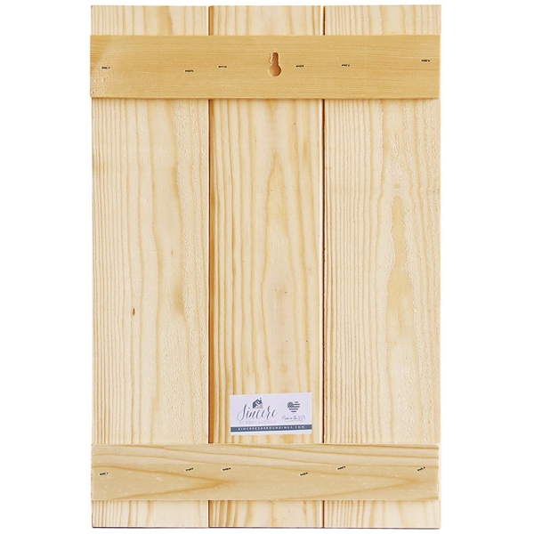 Snowy Kids and Puppy Wood Wall Plaque