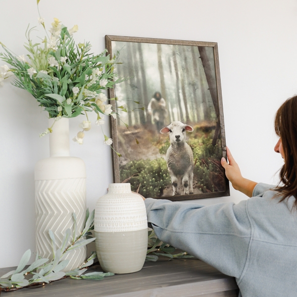 Chosen Lamb Framed Art Print