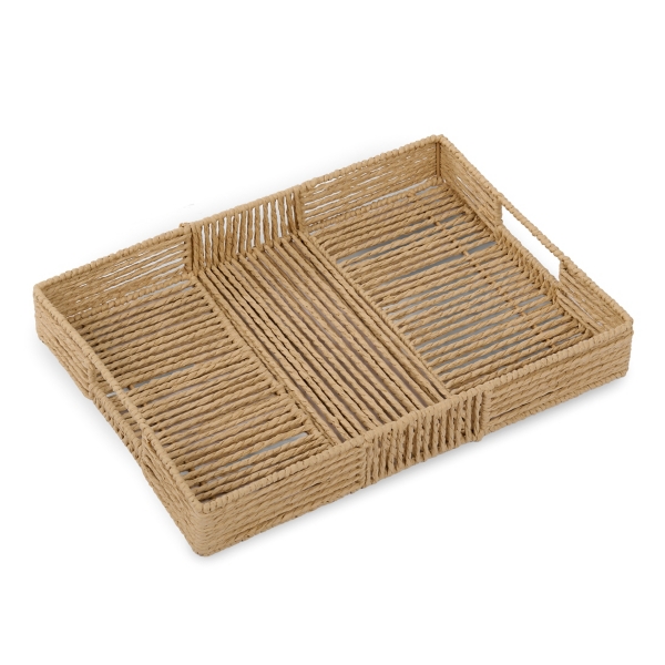 Natural Paper Rope Decorative Tray