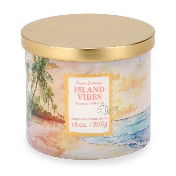 Island Vibes 3-Wick Jar Candle