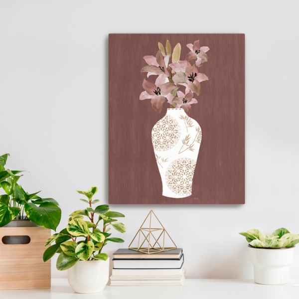 Romantic Florals II Canvas Art Print
