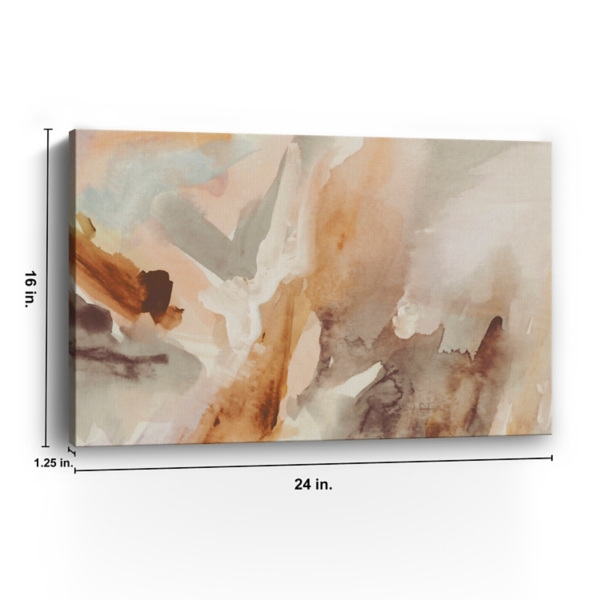 Abstract Autumn Canvas Art Print