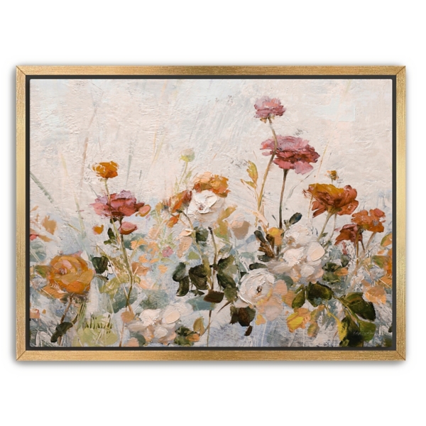 Persian Buttercups Framed Canvas Art Print