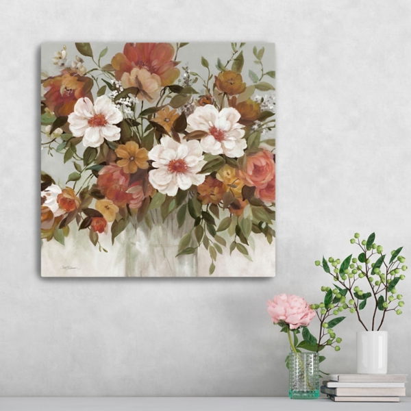 Classic Bouquet Canvas Art Print