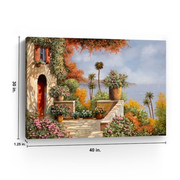 Silenzio di Elena Canvas Art Print, 30x40