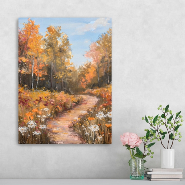 Festival of Colors Canvas Art Print