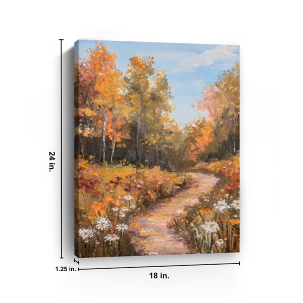 Festival of Colors Canvas Art Print