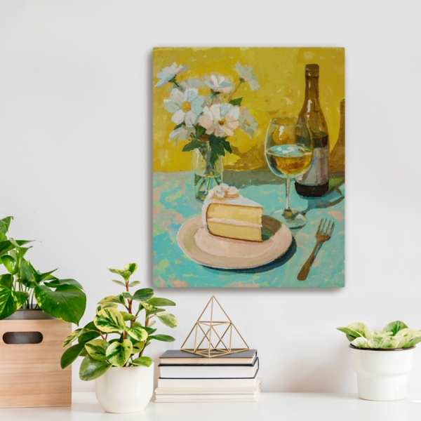 Piece of Cake Canvas Art Print