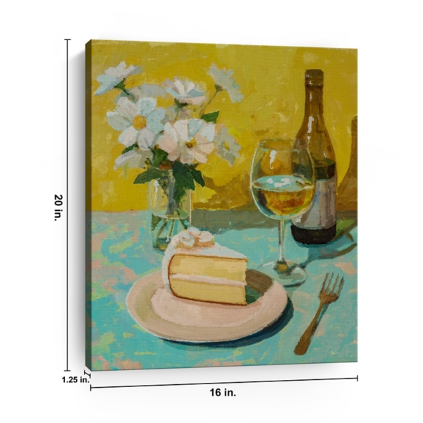 Piece of Cake Canvas Art Print