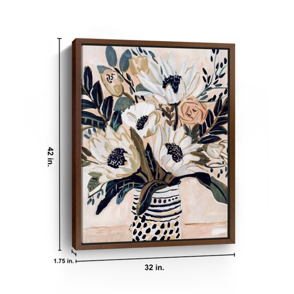 Botanical Bliss III Framed Canvas Art Print