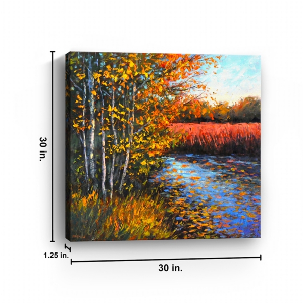 Fall Prelude Canvas Art Print, 30x30