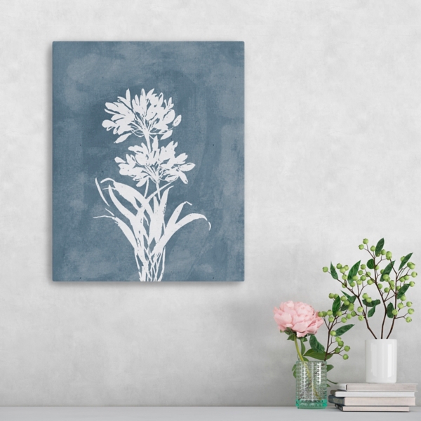 Blue Terra Chic I Canvas Art Print