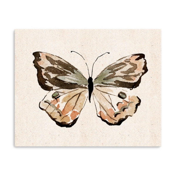 Midcentury Butterfly I Canvas Art Print, 30x24