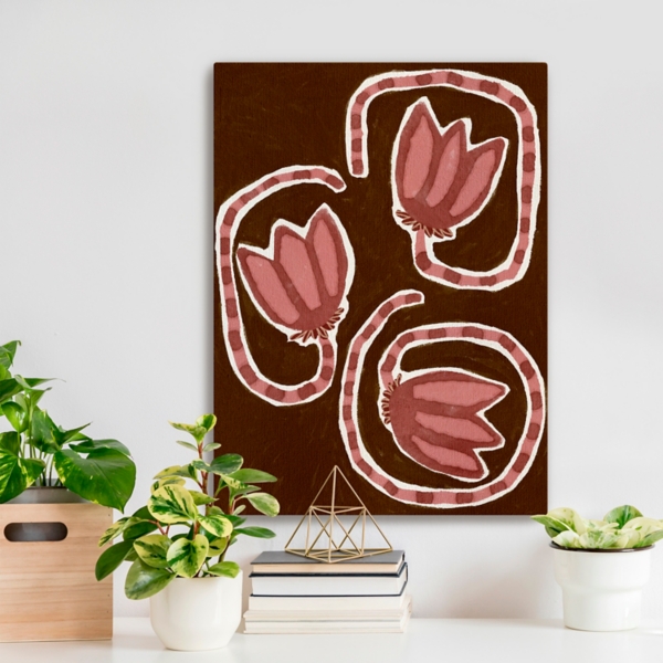 Modern Bloom IV Canvas Art Print, 18x24