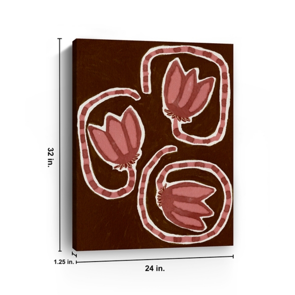 Modern Bloom IV Canvas Art Print, 24x32