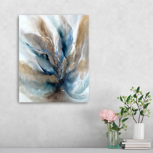 Indigo Crystals Canvas Art Print, 16x20