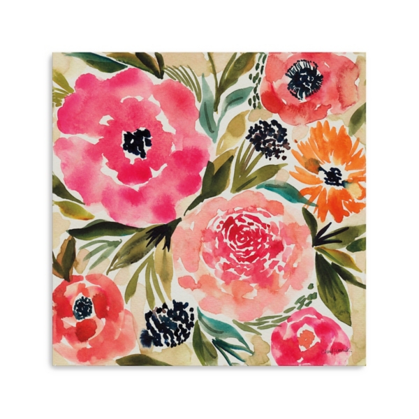 Summer Petals Canvas Art Print