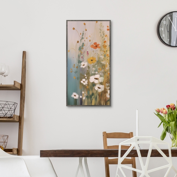 Tranquil Meadow Framed Canvas Art Print