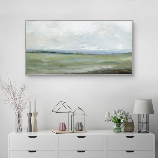 Endless Expanse Framed Canvas Art Print
