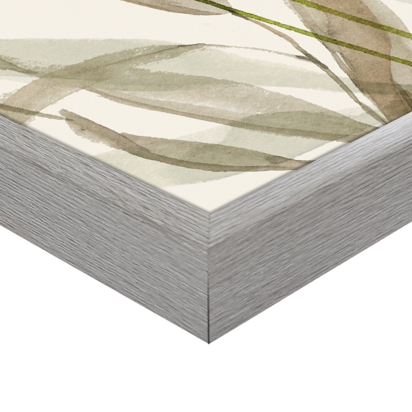 Whimsy Blooms Framed Canvas Art Print