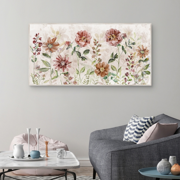 Fall Awakening Framed Canvas Art Print