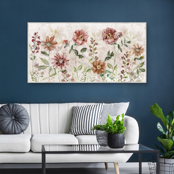 Fall Awakening Framed Canvas Art Print