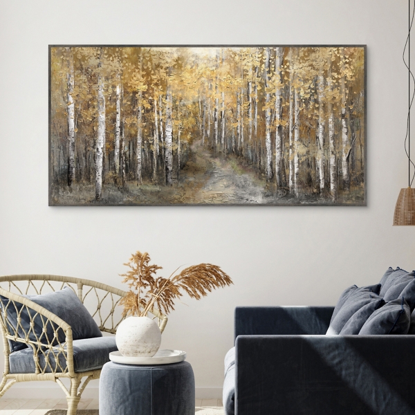 Woodland Dreams Framed Canvas Art Print