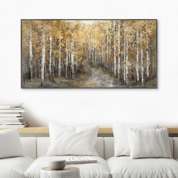 Woodland Dreams Framed Canvas Art Print