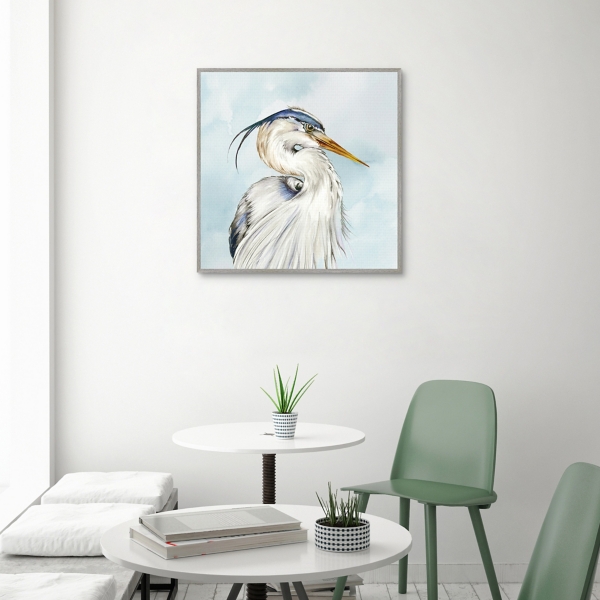 Portrait of Nature Framed Canvas Art Print