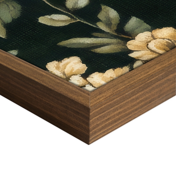 Flowers and Fruit Tapestry II Framed Canvas Print