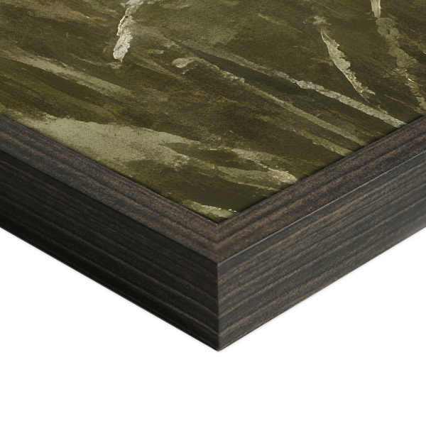 Daisy Clusters Framed Canvas Art Print