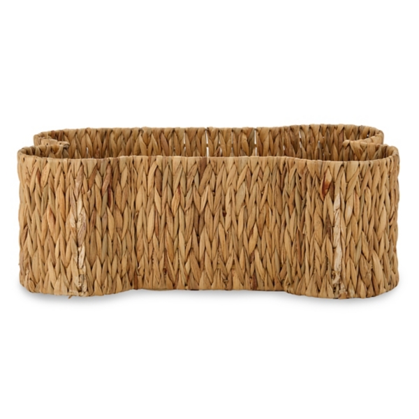 Natural Hyacinth Dog Bone Basket