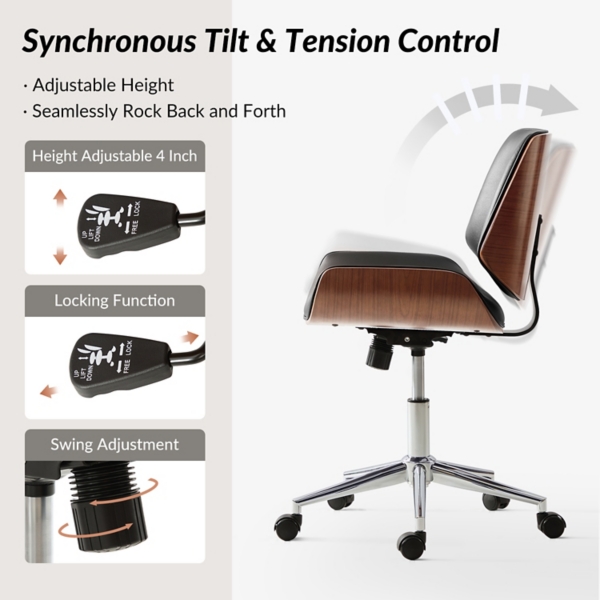 Faux Leather Molly Office Chair