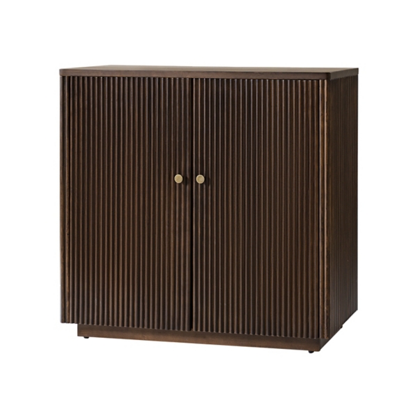 Walnut 2-Door Augusto Cabinet