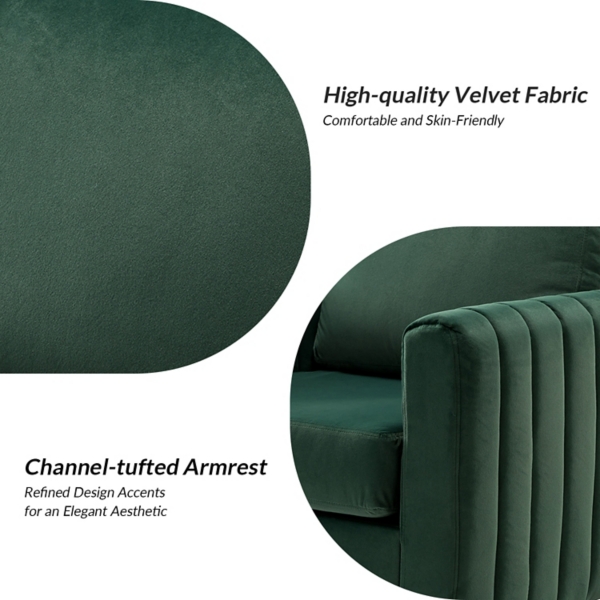 Velvet Cephius Club Chair