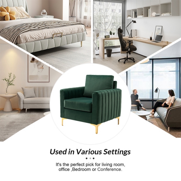 Velvet Cephius Club Chair