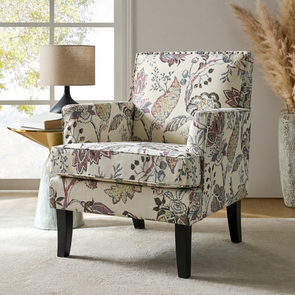 Floral Upholstered Herrera Armchair