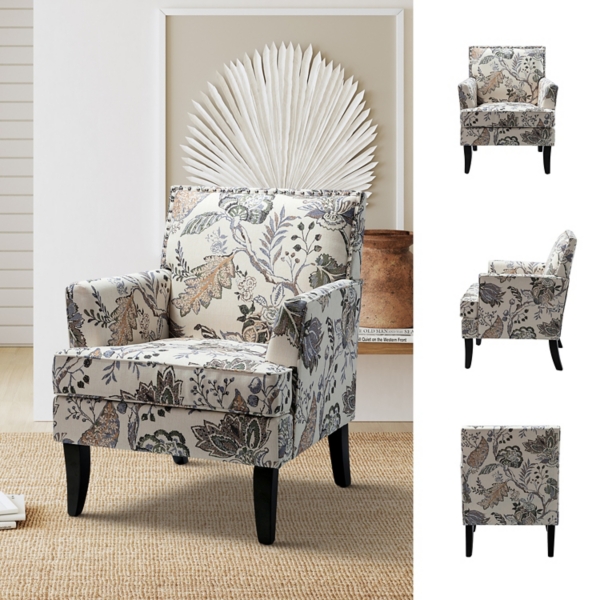 Floral Upholstered Herrera Armchair