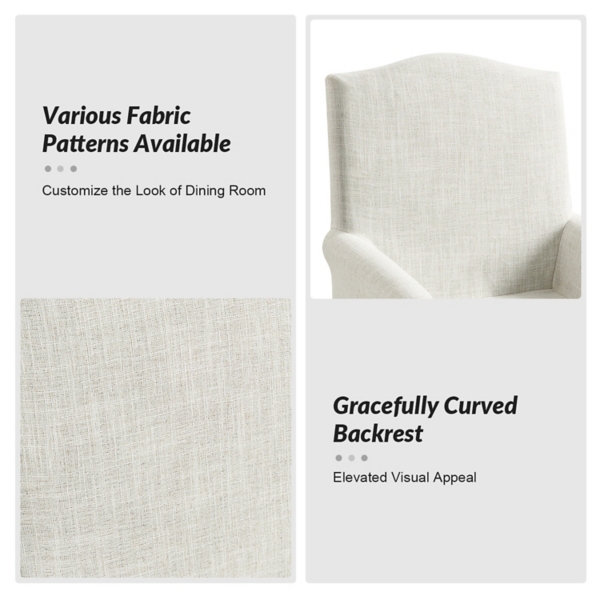 Ivory Slipcover Konrad Dining Chair