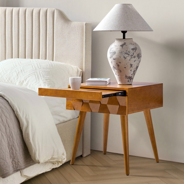 Acorn Brown Julian End Table