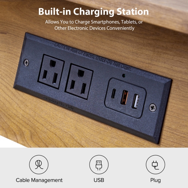 Seadrift Brown Julian End Table