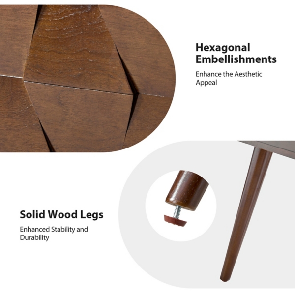 Walnut Brown Julian End Table