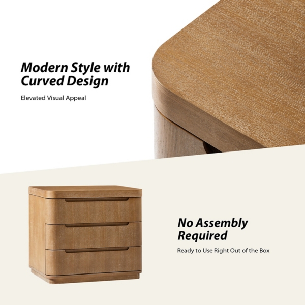 Seadrift Wood Patrick Nightstand