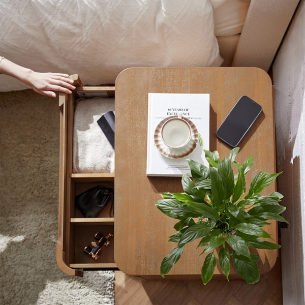 Seadrift Wood Patrick Nightstand