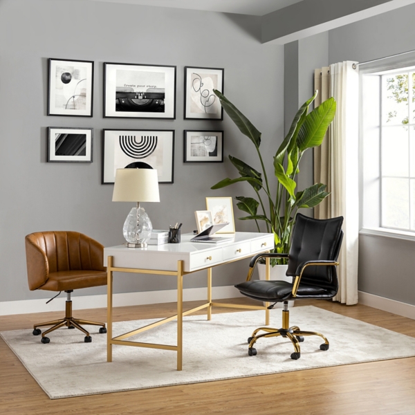 Faux Leather Riccardo Office Chair