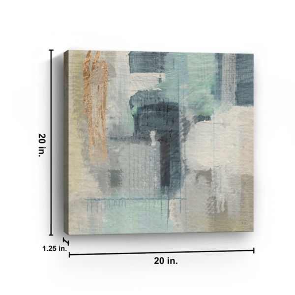 Fern Brook Morning I Canvas Art Print