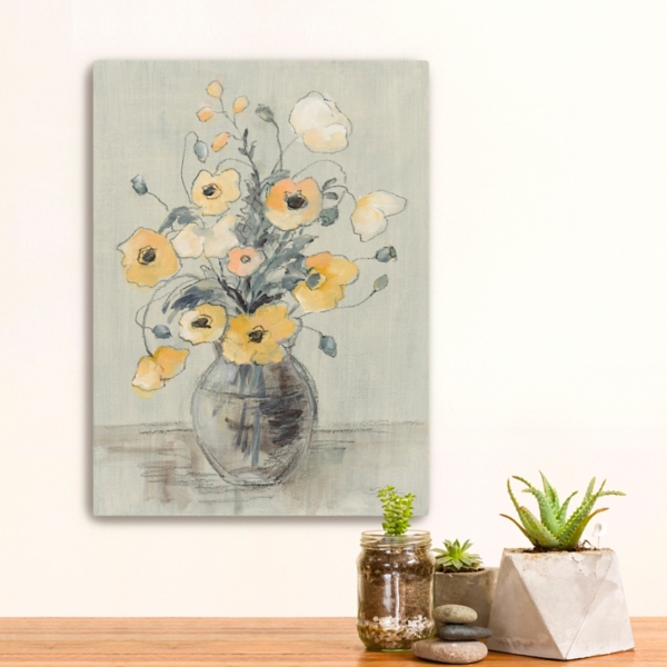 Joyful Bouquet Canvas Art Print, 18x24